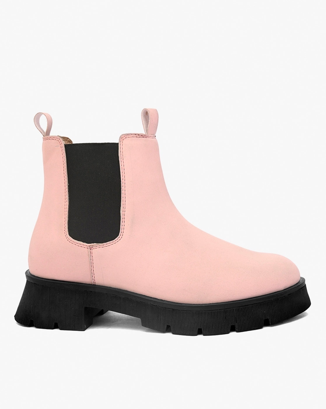 Light pink hot sale boots women's