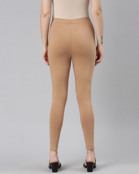 Buy Beige Leggings for Women by Jcss Online