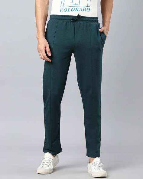 Hubberholme Men's Cotton Blend Slim Fit All Season Wear Track Pants (Side 3  Stripes, Charcoal Grey, 32) : Amazon.in: Clothing & Accessories