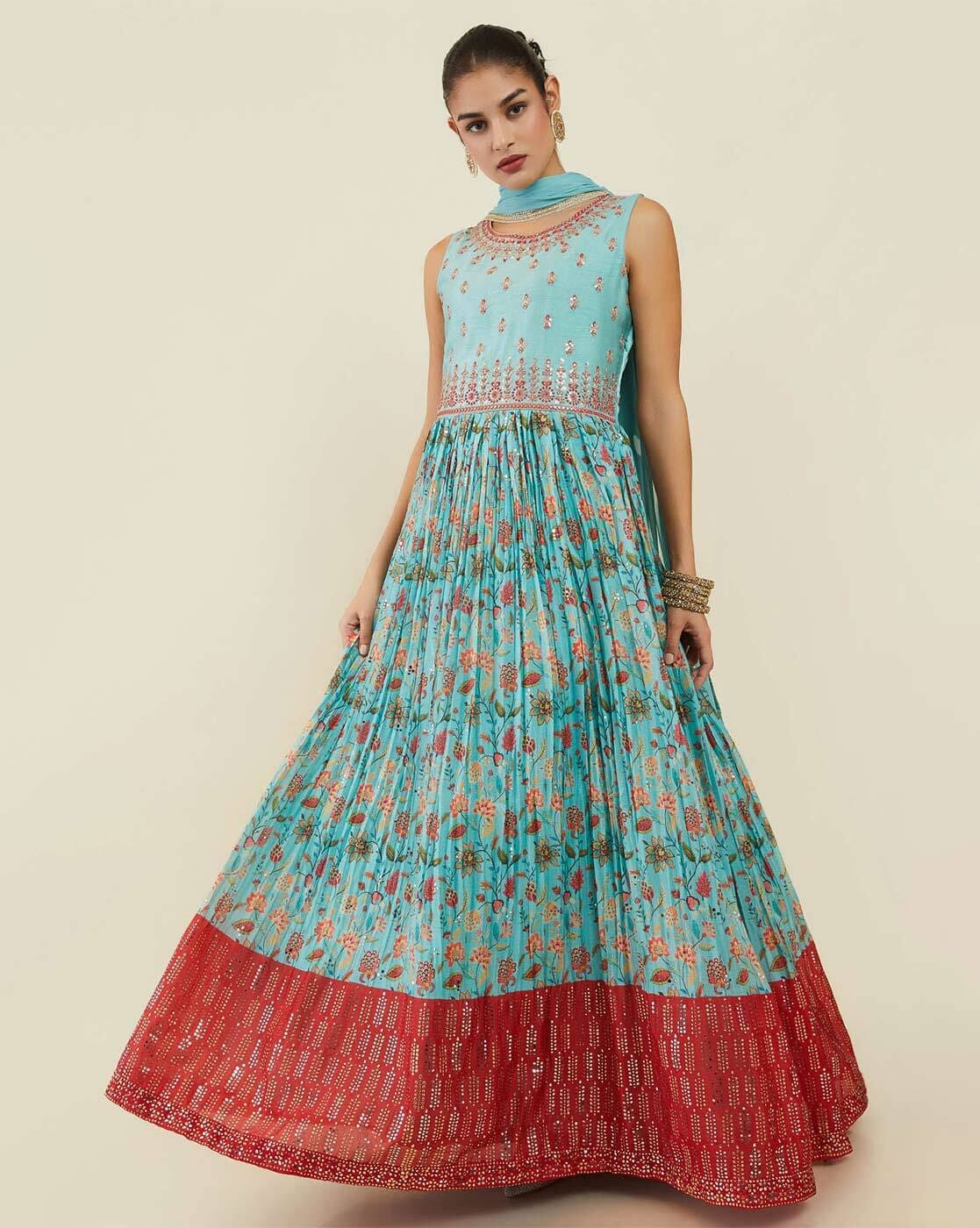 Buy Aqua Dresses & Gowns for Women by SOCH Online | Ajio.com