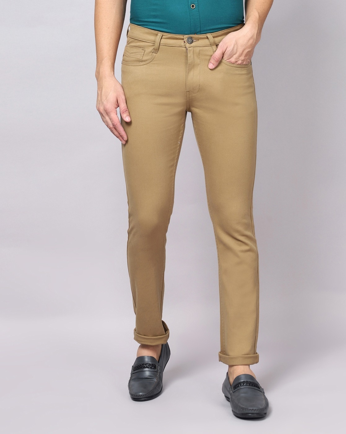 Calvin Klein Jeans Skinny Fit Men Khaki Trousers  Buy Calvin Klein Jeans  Skinny Fit Men Khaki Trousers Online at Best Prices in India  Flipkartcom