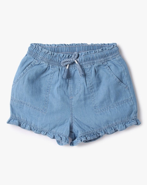 Next ELASTICATED WAIST SHORTS - Denim shorts - denim dark blue/blue -  Zalando.de