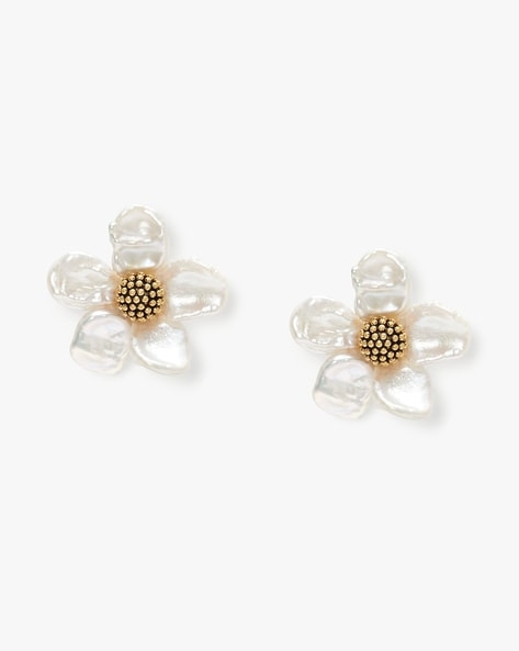 Rocksbox: Something Sparkly Heart Clay Pave Studs by Kate Spade