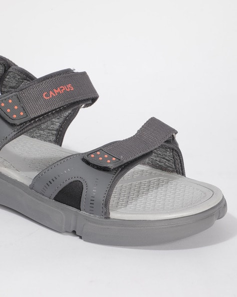 Campus Men's Grey Floater Sandals