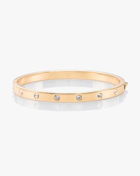 Stop And Smell The Roses Idiom Bangle | Kate Spade New York