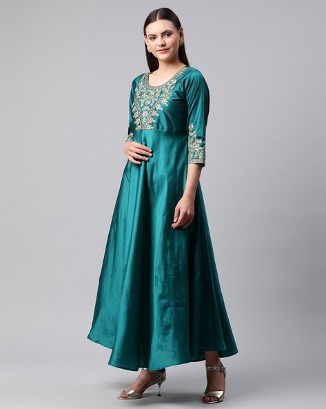 Ladies Western Gowns, Printed, Stitched at Rs 119 in Surat | ID: 24980853230