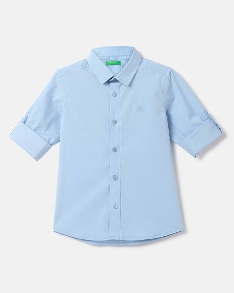 Buy Blue Shirts for Boys by UNITED COLORS OF BENETTON Online