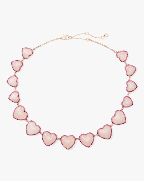 Amazon.com: Handmade Pink Magenta multi strand necklace Bib women jewelry  Chunky fuchsia statement necklace beaded Unique Designer : Handmade Products