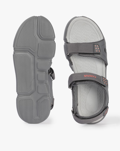 Campus Men's Grey Floater Sandals