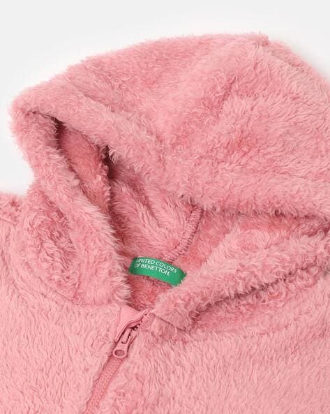 Girls fur hoodie online