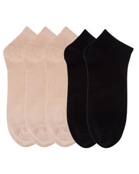 n2s next2skin Pack of 5 Ankle-Length Socks-picture-11