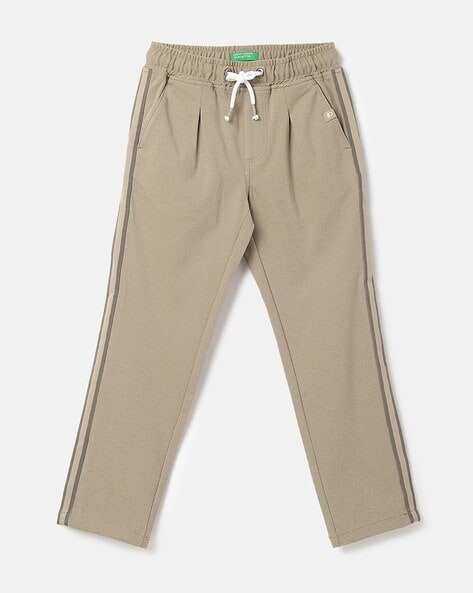 Buy United Colors of Benetton Solid Jogger Fit Trousers online
