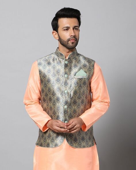 Printed Nehru Jacket