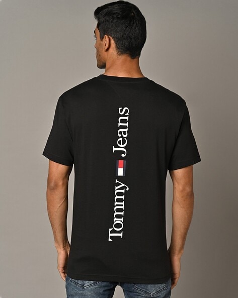 Buy Black Tshirts for Men by TOMMY HILFIGER Online