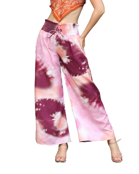 Buy Purple Trouser For Women Online 8907279475299 At Rareism