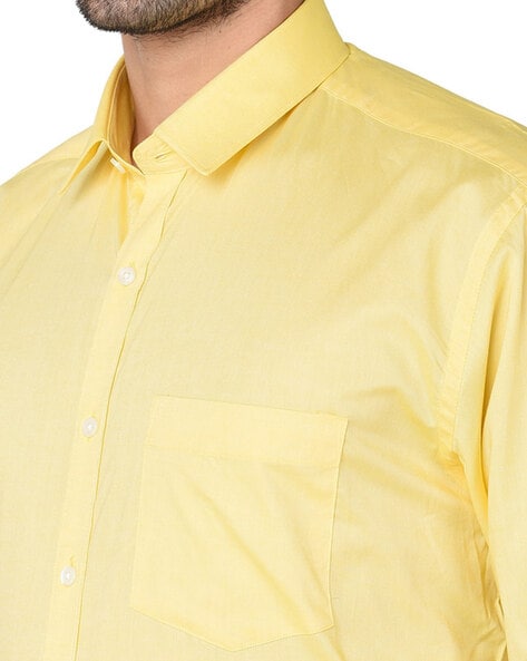 Yellow Shirt Matching Pant Ideas | Yellow Shirts Combination Pants -  TiptopGents | Yellow shirt men, Shirt outfit men, Formal shirts for men