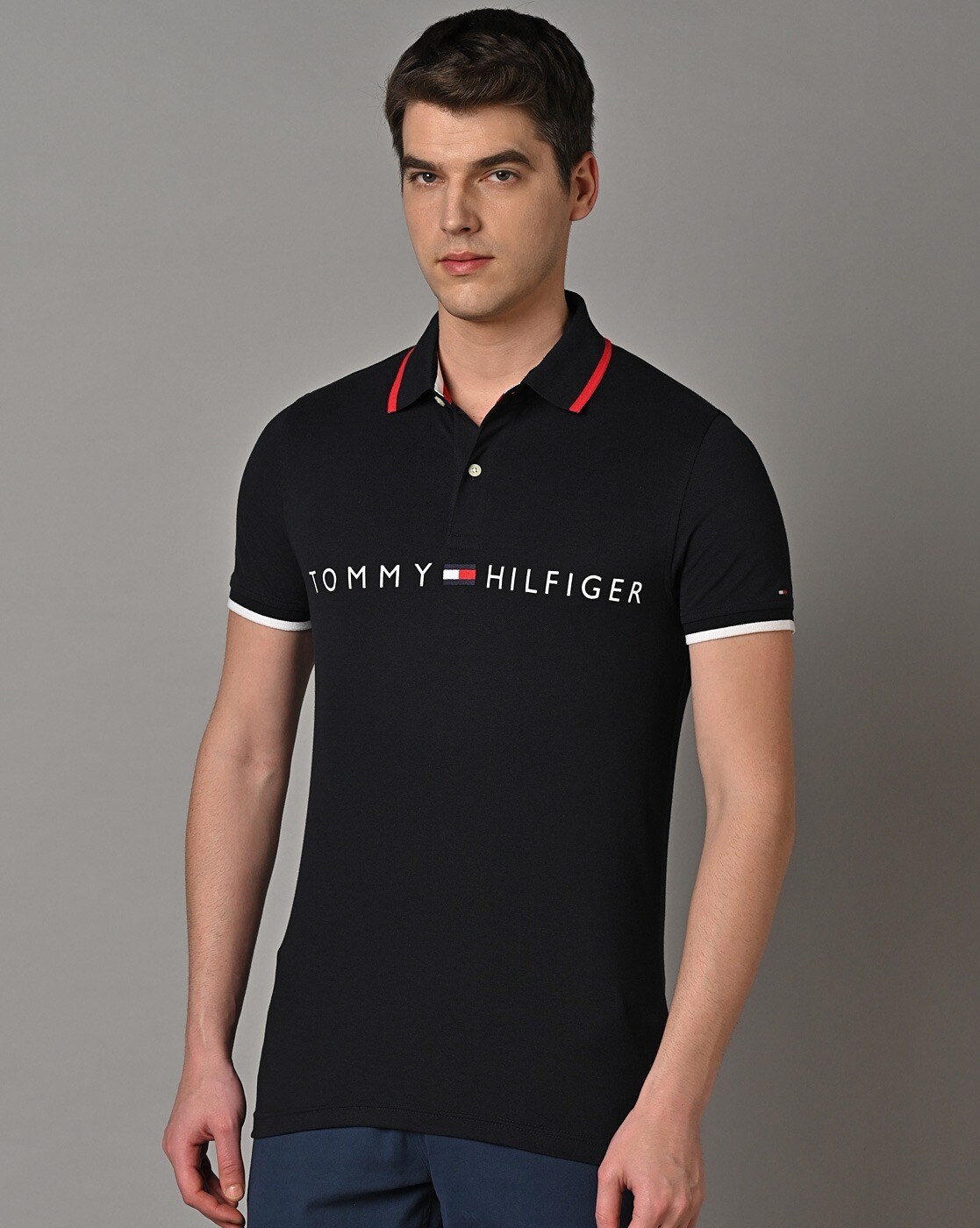 Buy Black Tshirts for Men by TOMMY Online | Ajio.com