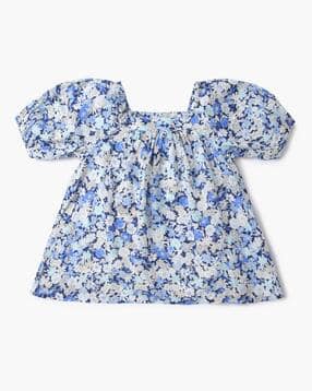 gap kids Floral Print Square-Neck Top-picture-34