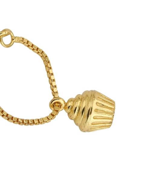 Gold Plated Stylish Watch Charm - FJCH3295