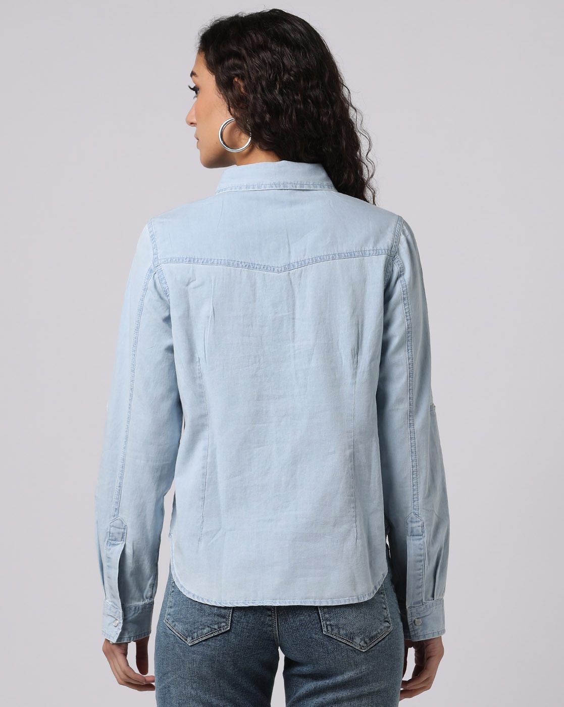 Wash Lab Denim Oversize Denim Shirt | Nordstrom