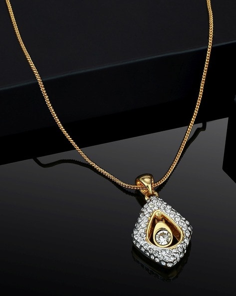 Diamond Teardrop Pendant - Nuha Jewelers