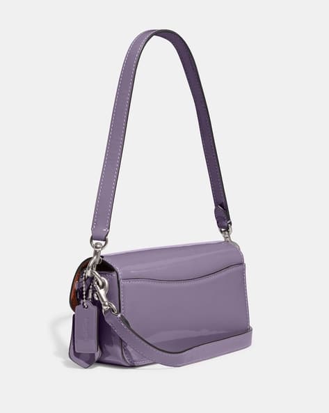Vintage Coach Baguette Small Bag purple