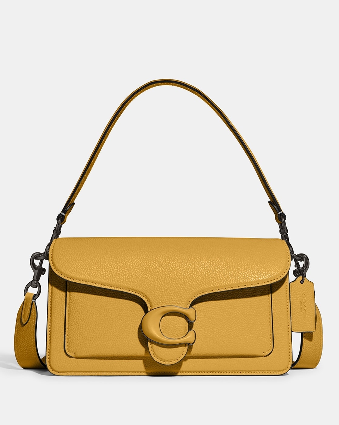 Buy Coach Tabby Medium Shoulder Bag 26 Yellow Color Women AJIO LUXE