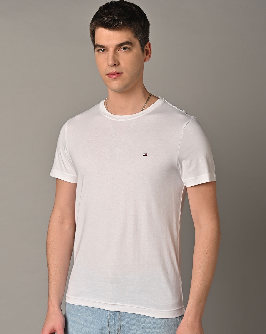 Buy White Tshirts for Men by TOMMY HILFIGER Online |