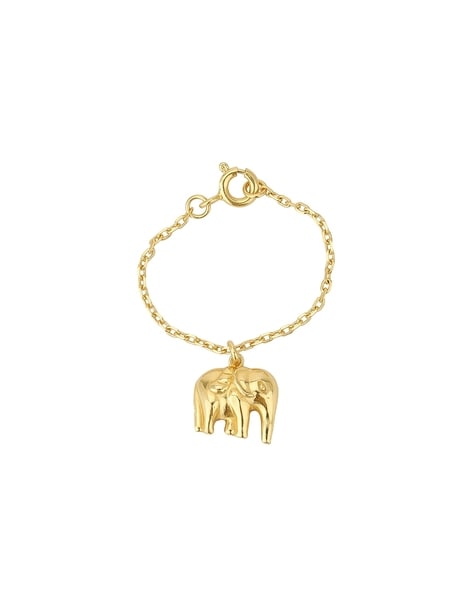 14K Yellow Gold Elephant Link Bracelet 7 Inch 11.3mm 12.7 Grams S569 | eBay