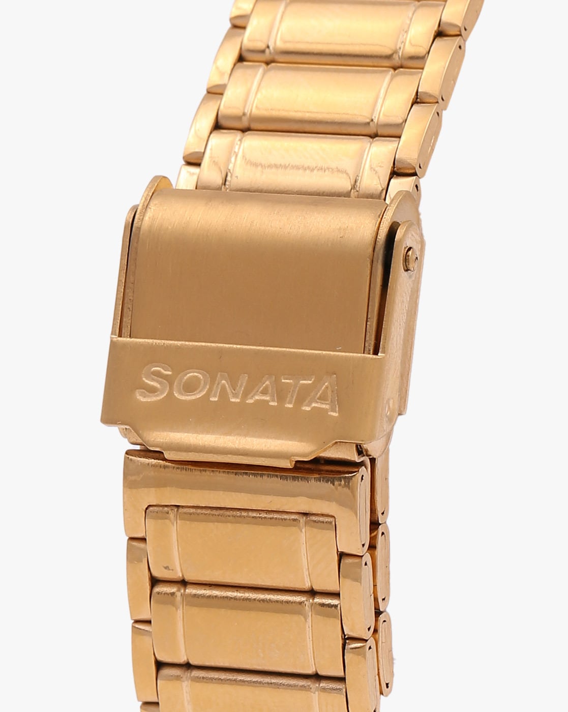 Buy Sonata Classic Gold 8178YM01 White Dial Analog watch for Women Online