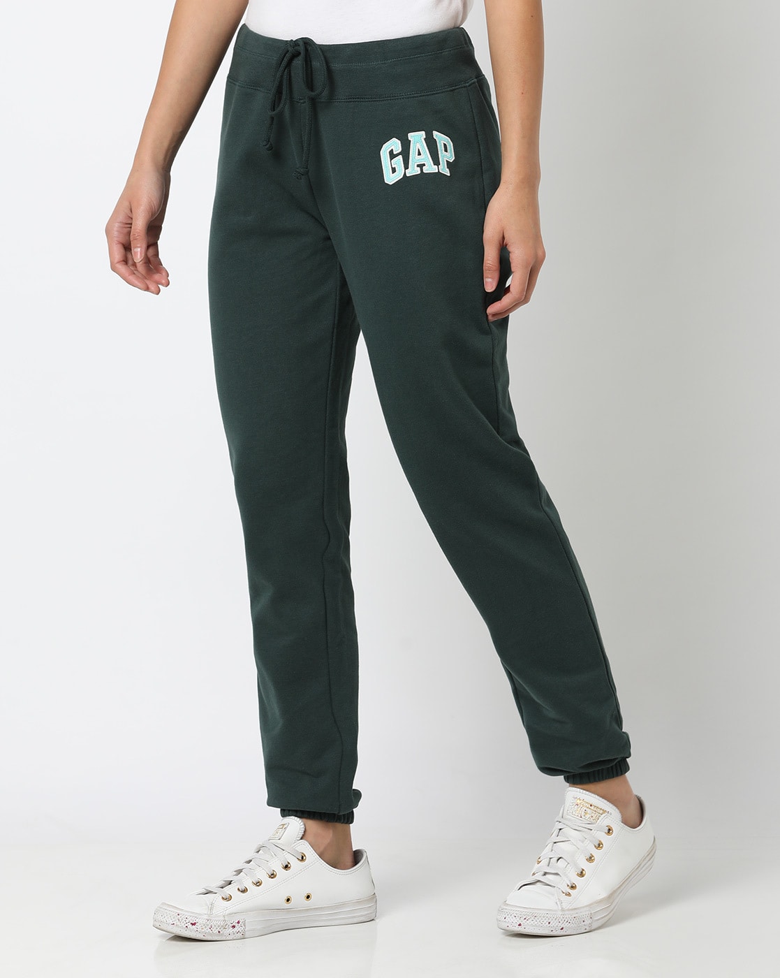 Buy GAP Mens Brown Drawstring Waist Woven Cotton Stretch Joggers | Shoppers  Stop
