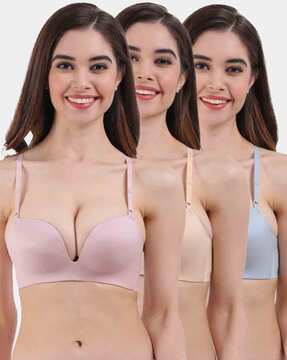 Buy AMOUR SECRET Lightly Padded T-Shirt Bra (PD119) Online In India At  Discounted Prices