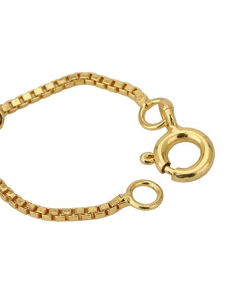 Gold Plated Stylish Watch Charm - FJCH3295