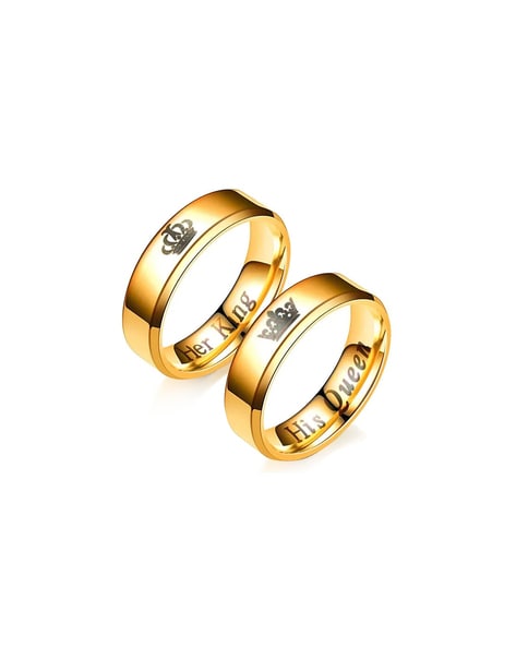 Couple Band Rings – Hirapanna Jewellers