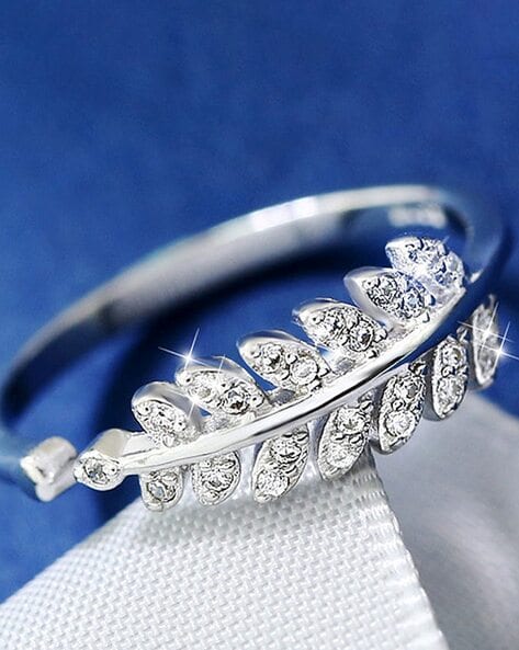 RP1606RD - Jeff Cooper Leaf Motif Diamond Engagement Ring – ...