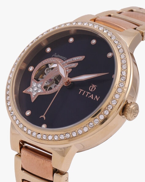 Titan ladies watch with stones sale