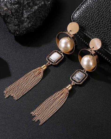 Kundan trendy earrings – Aabharana