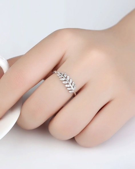 GIVA Rings : Buy GIVA Sterling Silver Infinity Stoned Ring for Womens and  Girls Online | Nykaa Fashion