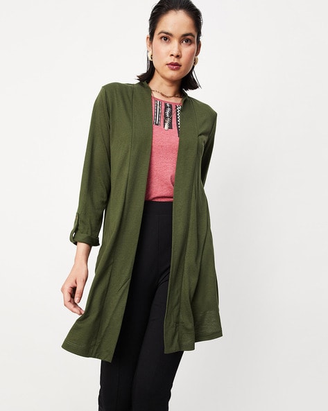 Olive hot sale green shrug