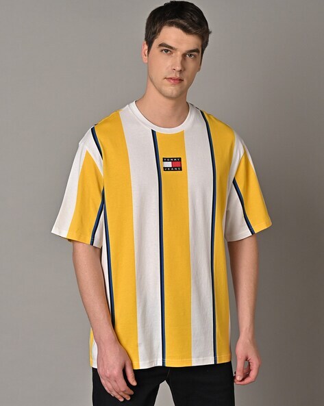 Tommy hilfiger deals vertical striped shirt