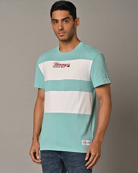 TOMMY HILFIGER Regular Fit Colourblock Crew-Neck T-Shirt