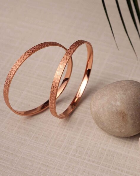 Rose gold bangles 2025 and bracelets