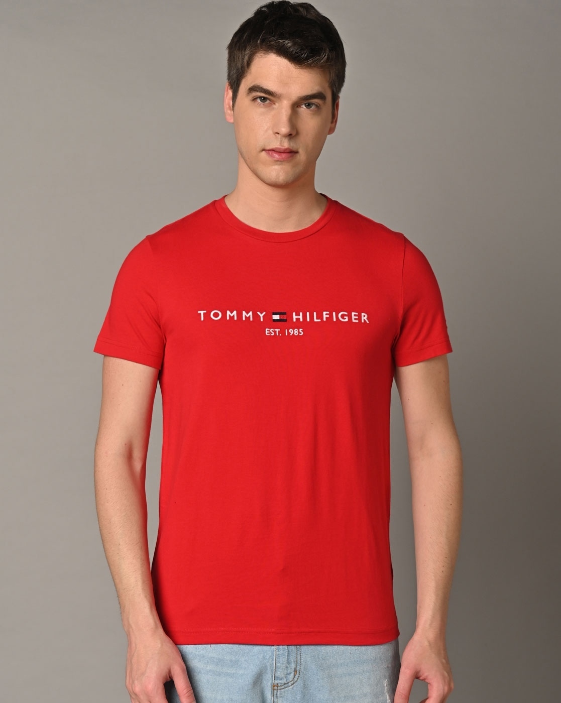 Buy Red Tshirts for Men by TOMMY HILFIGER Online
