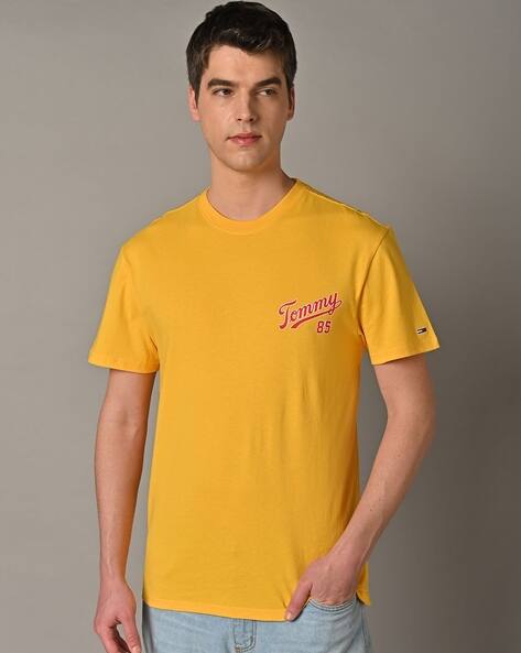TOMMY HILFIGER Regular Fit Printed Crew-Neck T-Shirt