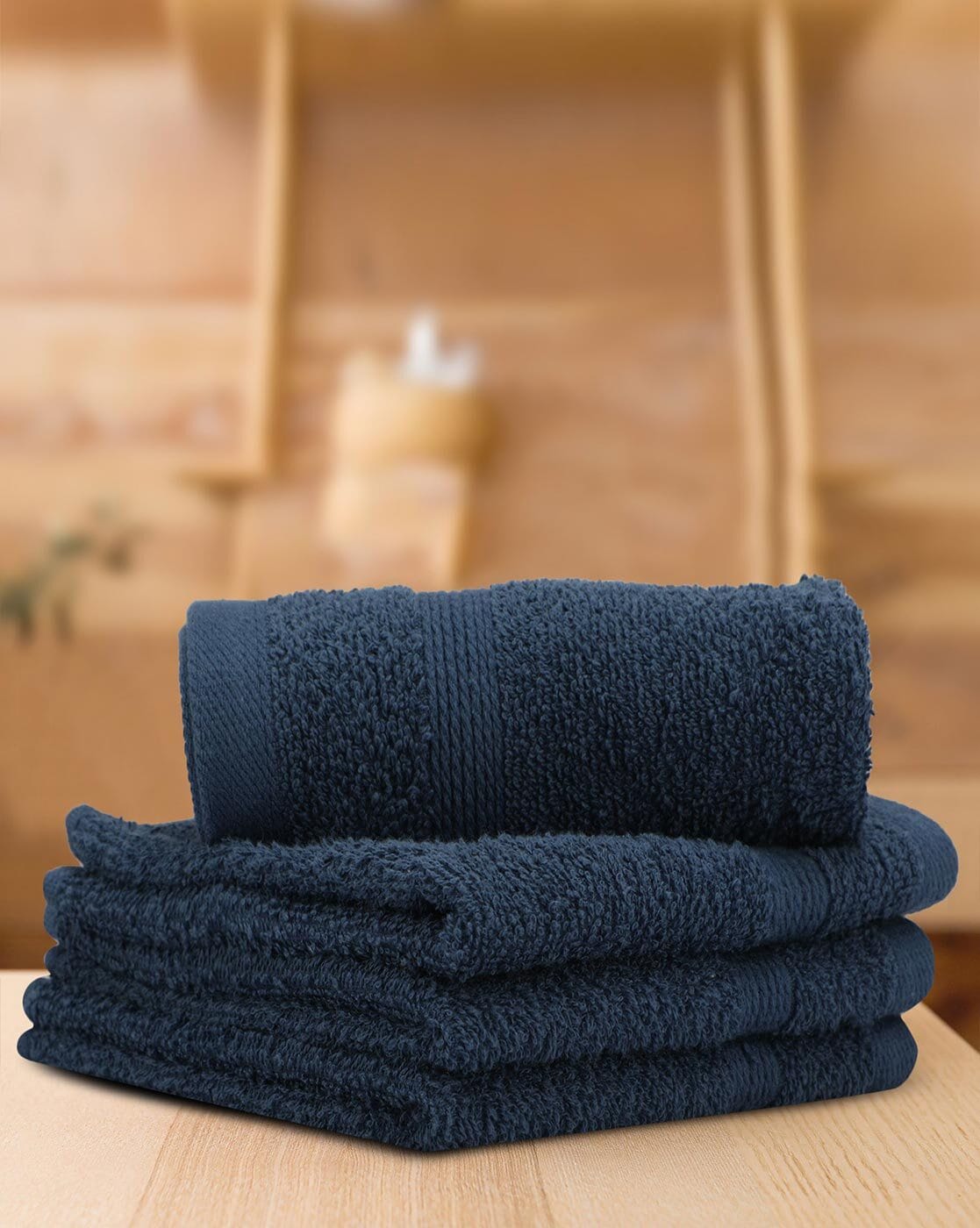 LUSH & BEYOND 100% Cotton Bath Towel Set for Men & Women, 500 GSM