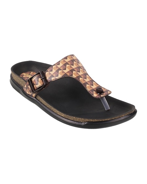 Mochi tan top thong sandals