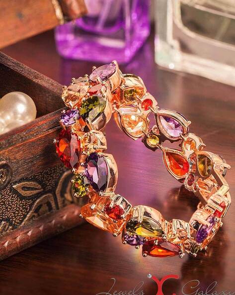 Aina Multi Stone Dual Line Bracelet – Curio Cottage