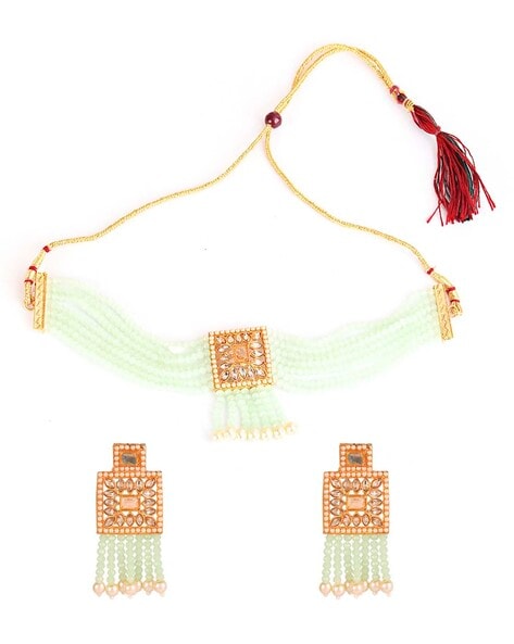 Crystal beads clearance jewellery online shopping