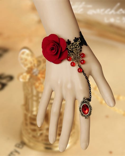 Obmyec Boho Crystal Bracelets Flower Gold Layered India  Ubuy