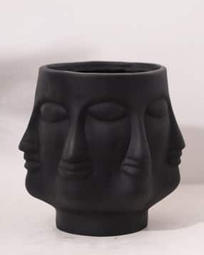 order happiness Face Shape Small Flower Planter Pot-picture-12